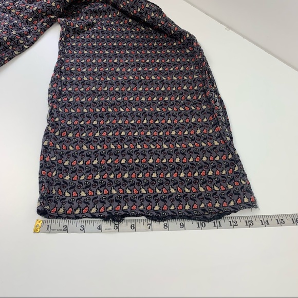 Staring at Stars Flowy Pants Side Slits Floral - Picture 10 of 10